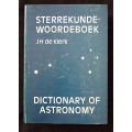Sterrekundewoordeboek/Dictionary of Astronomy by JH de Klerk