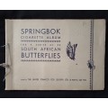 Springbok Cigarette Album for a series of 52 South African Butterflies by The United Tobacco Cos