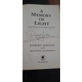 A Memory of Light by Robert Jordan and Brandon Sanderson (Signed by Robert Jordan)