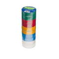 Assorted Colours PVC Insulation Tape - 10 Pack