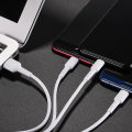 3-in-1 USB Charging Cable 1.2M **Type-C /Micro USB /Lightning**