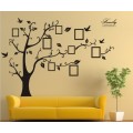 Family Picture Photo Frame Tree Wall Art Home Decor Black