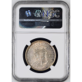 1936 2 1/2 Shilling NGC AU58,not your average coin.