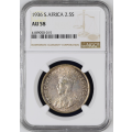 1936 2 1/2 Shilling NGC AU58,not your average coin.
