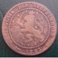 NETHERLANDS 1883 ONE CENT