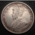 1916 British West Africa Silver One 1 Shilling