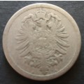 10 PFENNIG A 1889 DEUTSCHES REICH GERMAN COIN