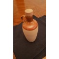 Collectable Stone Bottle (empty) with stopper and round handle.  Mampoer - Willem Prinsloo Agricultu