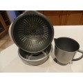 Addis Plastic Grey Kitchen set.  Consists of Colander, bowl and 1,5 l Jug. As new, never used.