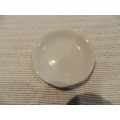Vintage little white pin dish. Eight sided made by Seltmann Weiden Bavaria (Qualitats Porsellan) Ger