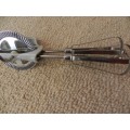Vintage egg beater for your Kitchen collectables.