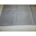 Vintage collectable Ladies scarf.  Classic silk type square scarf in plain Grey.