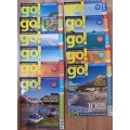 Magazines: GO!  11x Magazines - Year 2007.   Issue No: 007 to No: 018.  Issues: January to December