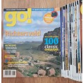 Magazines: GO!  12x Magazines - Year 2012.   Issue No: 067 to No: 078.  Issues: January to December
