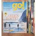 Magazines: GO!  12x Magazines - Year 2016.   Issue No: 115 to No: 126.  Issues January to December