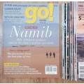 Magazines: GO! 9x Magazines - Year 2020.   Issue No: 163 to No: 171.    Issues January to September
