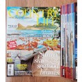 Magazines: Country Life 12x Magazines - Year 2017. Issue No: 246 to No: 257  Issues Jan to Dec
