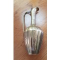 Brass Ornaments: Vintage Indian Brass Jug with long slender handle.