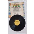 Vintage Vinyl Music LP Records. Title: The Famous Five, Five on a Treasure Island  Enid Blyton