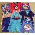 Baby clothes: 3  6 months: Consists of 6x pairs of shorts and 5x t-shirts