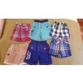 Baby clothes: 3  6 months: Consists of 6x pairs of shorts and 5x t-shirts