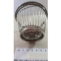 Vintage Silver Wire Bon-Bon basket. Beautifully intricate