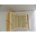 Vintage Dutch dictionary 1942. Miniatuur Fransch Woordenboek - Collectors piece.