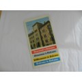 Vintage and collectable Travel Brochure/Map 1958.   Brochure: Welcome to Bolzano