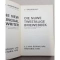Vintage:  The New Bilingual Letterwriter /Die Nuwe Tweetalige Brieweboek - by J. Kromhout