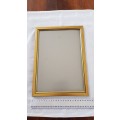 A4 Certificate Frames: Set of 4x frames with non reflective glass and gilt border.