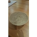 African Woven fruit basket. Large Handmade woven basket  made with natural materials.