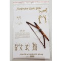 Bushman Love Bow and arrow souvenir. Collectable
