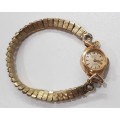 Vintage Ladies Gadeleys De Luxe mechanical hand wind wrist watch. c1960s.