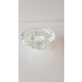Glass Candle Holders. Set of 5x heavy duty glass candle holders.