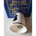 A collectors thimble by Theodore Paul of London in original presentation box.