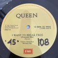 QUEEN - I Want To Break Free [ VG+/ VG ]