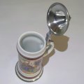 SMALL SCHROBENHAUSEN GERMAN STEIN WITH LID MADE IN GERMANY