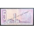 R5 CL STALS South Africa Banknote XX Prefix Replacement Banknote