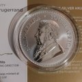2017 FIRST RELEASE 50TH MINT MARK SILVER KRUGERRAND BU ENCAPSULATED WITH COA