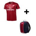 Arsenal Shirt + Backpack Combo