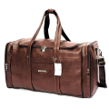 Vintage Pu Leather  Weekender / Duffel Bag