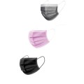 3 ply Masks - 50 in a pack - Different colours available