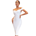 Gigi white bandage dress - White / S
