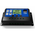 10A Solar Charge Controller | LCD Display With Dual USB Ports | 12V/24V | PWM