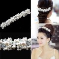 EXQUISITE BRIDE'S HAIR JEWELLERY FAUX PEARL  -  USE AS BRIDAL HEADBAND / TIARA  OR HAIR ACCESSORY
