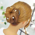 6 PCS BRIDAL HAIR JEWELLERY SET -  SPIRAL COILS WITH PEARLS  - HAIR ACCESSORY