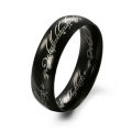 NOVELTY 4mm FASHION RING - THE RING - LORD OF THE RINGS -  RING SIZE 12 (Y)
