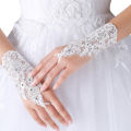 "ABSOLUTELY GORGEOUS" - SEQUINS AND RHINESTONE FINGERLESS LACE GLOVES P MANY OTHER STYLES IN STOCK
