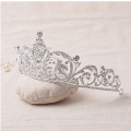 SALE!!   GORGEOUS AND INTRICATE DESIGN  SILVER PLATED BRIDE'S CRYSTAL TIARA!!!