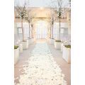1000 WHITE SILK  ROSE PETALS - SEE BABY YELLOW PETALS FOR 2ND OPTION OF IVORY